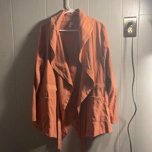 Rose Colored Pea Coat